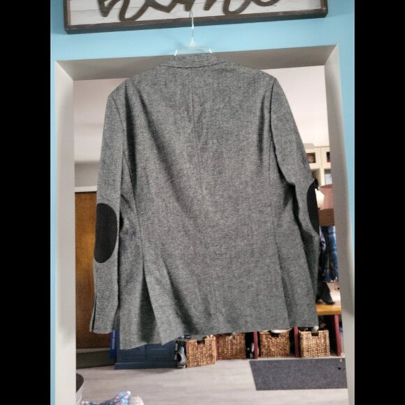 Men's U.S. Polo Assn. Gray Blazer. Size Medium / large. Read description - Picture 2 of 3